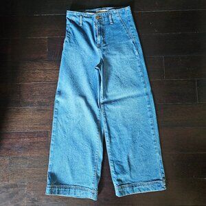 ZARA Wide-Leg Denim Jean – Size 2